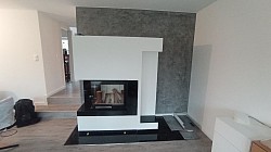 Verkleidung Kamin mit Promat