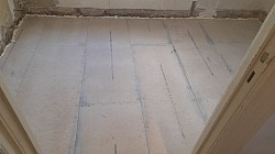 Bodenaufbau mit Fermacell Trockenestrich