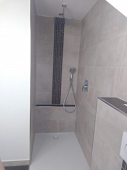 Duschnische mit Unterputz-Armatur