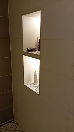 Exklusive Trockenbau-Nischenlösung mit Lichtkonzept 2